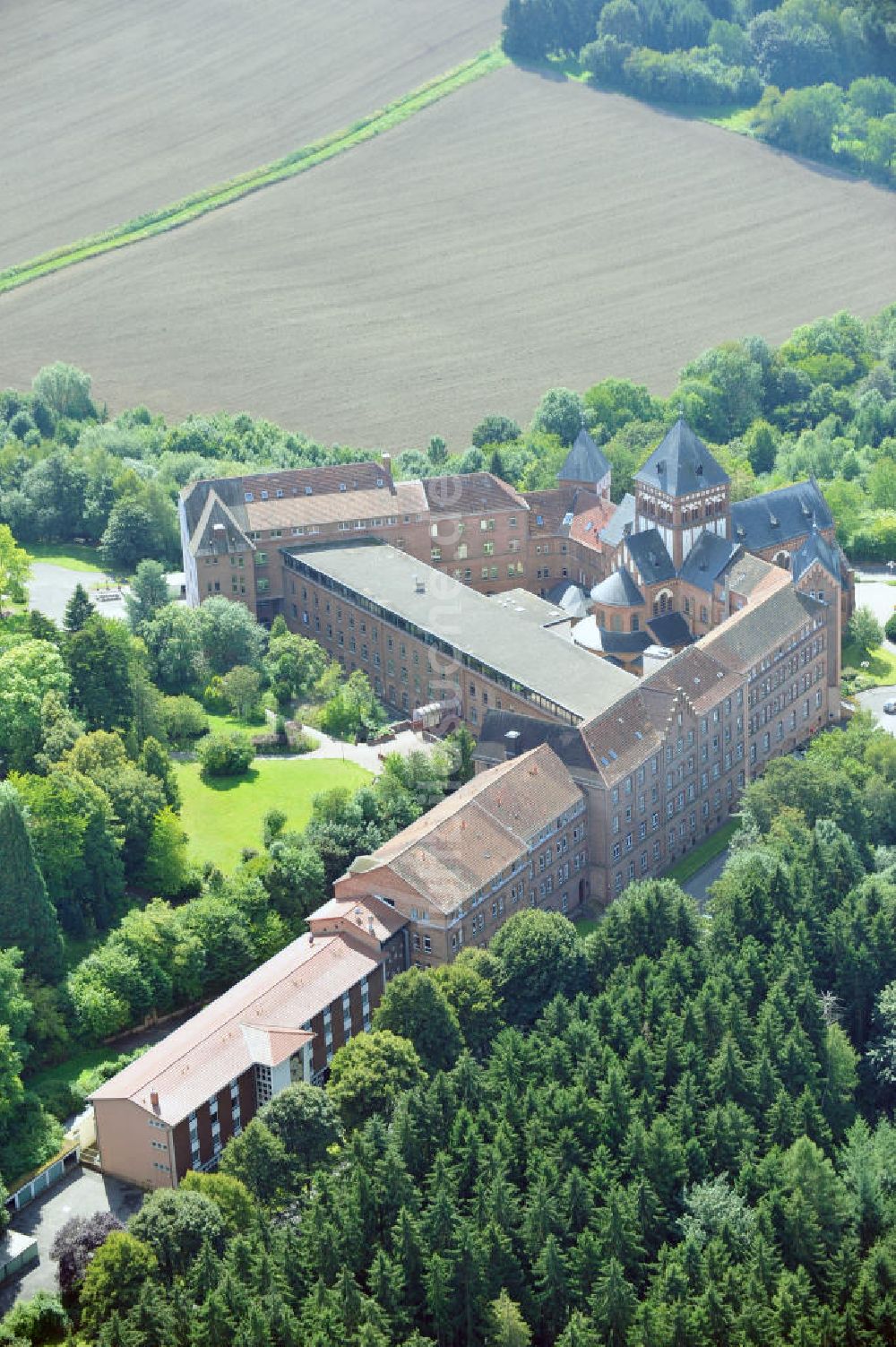 Luftbild Sankt Wendel - Das Missionshaus in Sankt Wendel