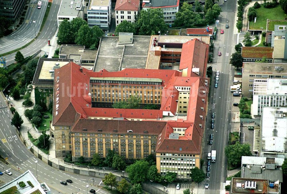 Stuttgart / Baden - Württemberg aus der Vogelperspektive: Das Nachberhaus der Landesbank Stuttgart 27.08.2005