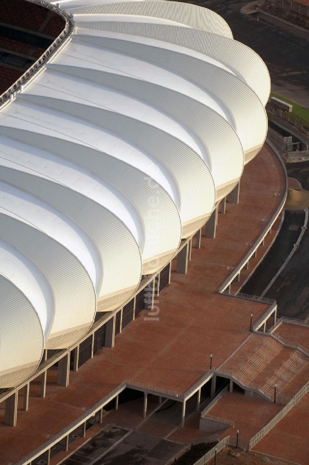 Luftbild Port Elizabeth - Das Nelson-Mandela-Bay-Stadion - View of the Nelson-Mandela-Bay-Stadium in Port Elizabeth in South Africa