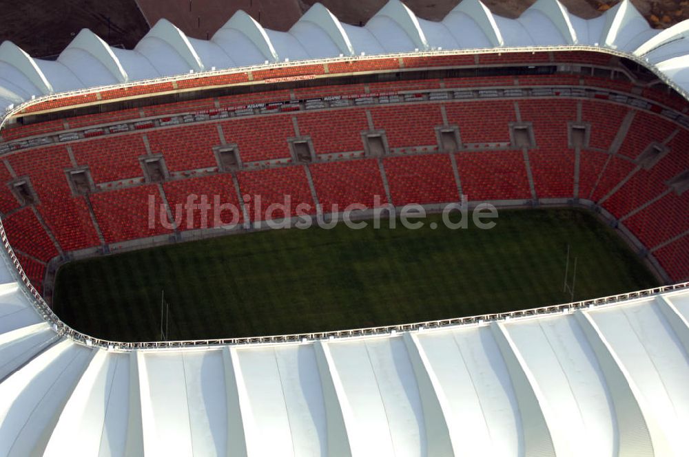 Luftaufnahme Port Elizabeth - Das Nelson-Mandela-Bay-Stadion - View of the Nelson-Mandela-Bay-Stadium in Port Elizabeth in South Africa