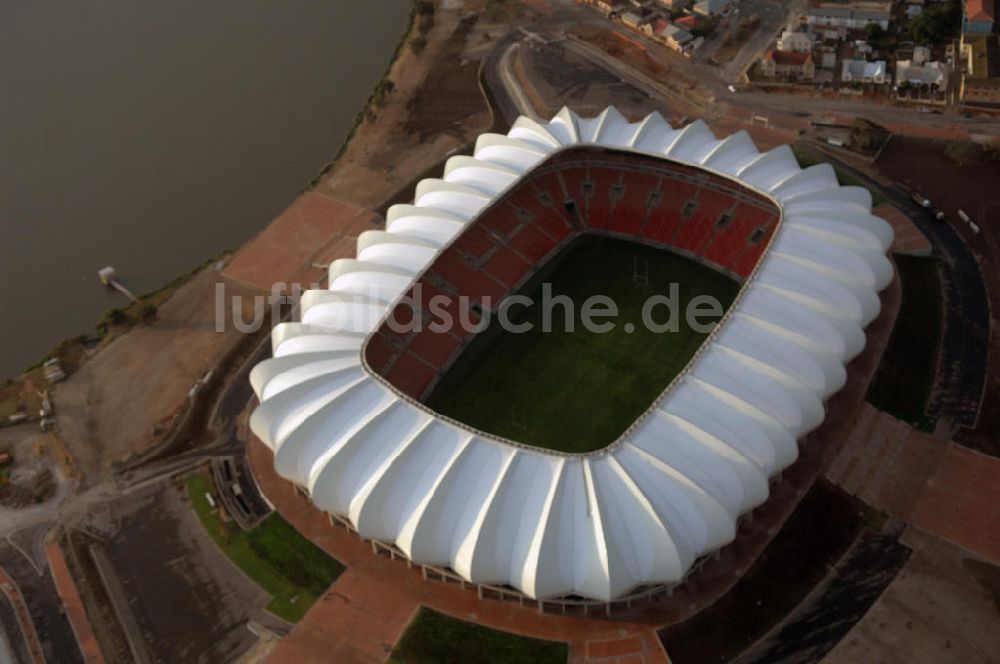 Port Elizabeth aus der Vogelperspektive: Das Nelson-Mandela-Bay-Stadion - View of the Nelson-Mandela-Bay-Stadium in Port Elizabeth in South Africa