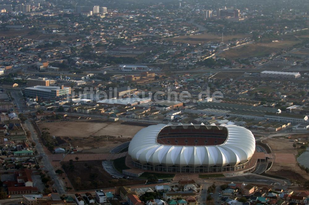 Luftbild Port Elizabeth - Das Nelson-Mandela-Bay-Stadion - View of the Nelson-Mandela-Bay-Stadium in Port Elizabeth in South Africa