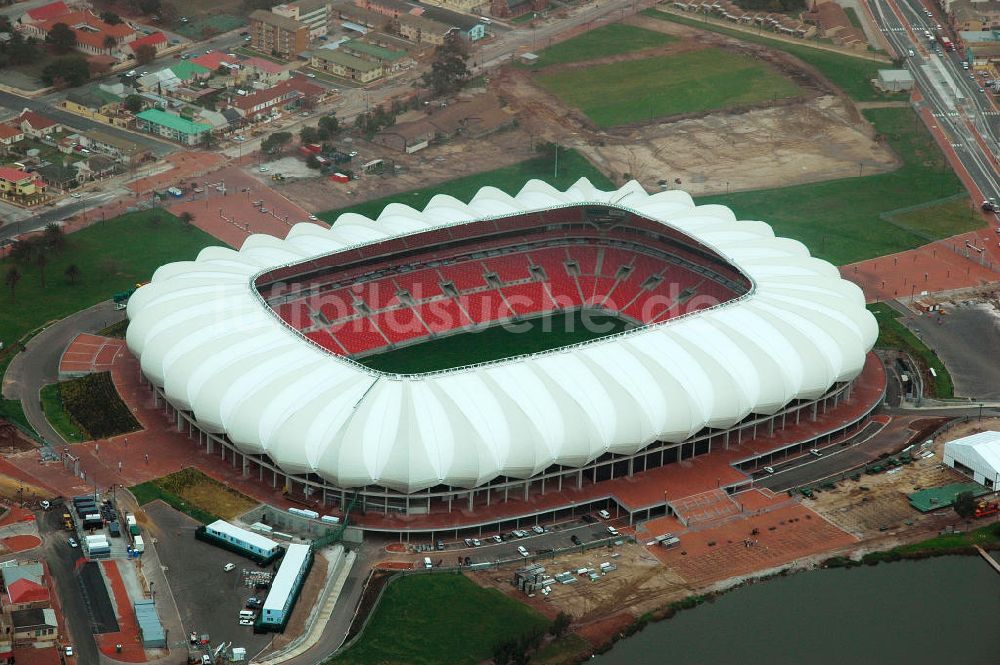 Luftaufnahme Port Elizabeth - Das Nelson Mandela Stadion in Port Elizabeth - View of the Nelson Mandela Stadium in Port Elizabeth in South Africa