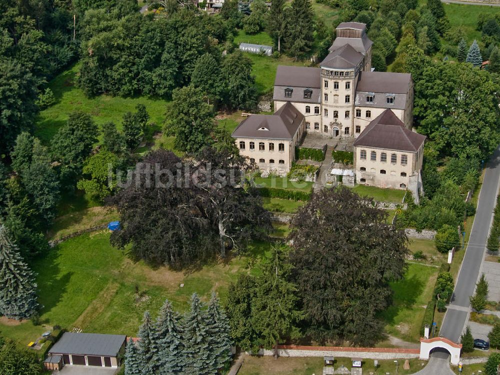 Luftaufnahme Hainewalde - Das Schloss Hainewalde in Hainewalde