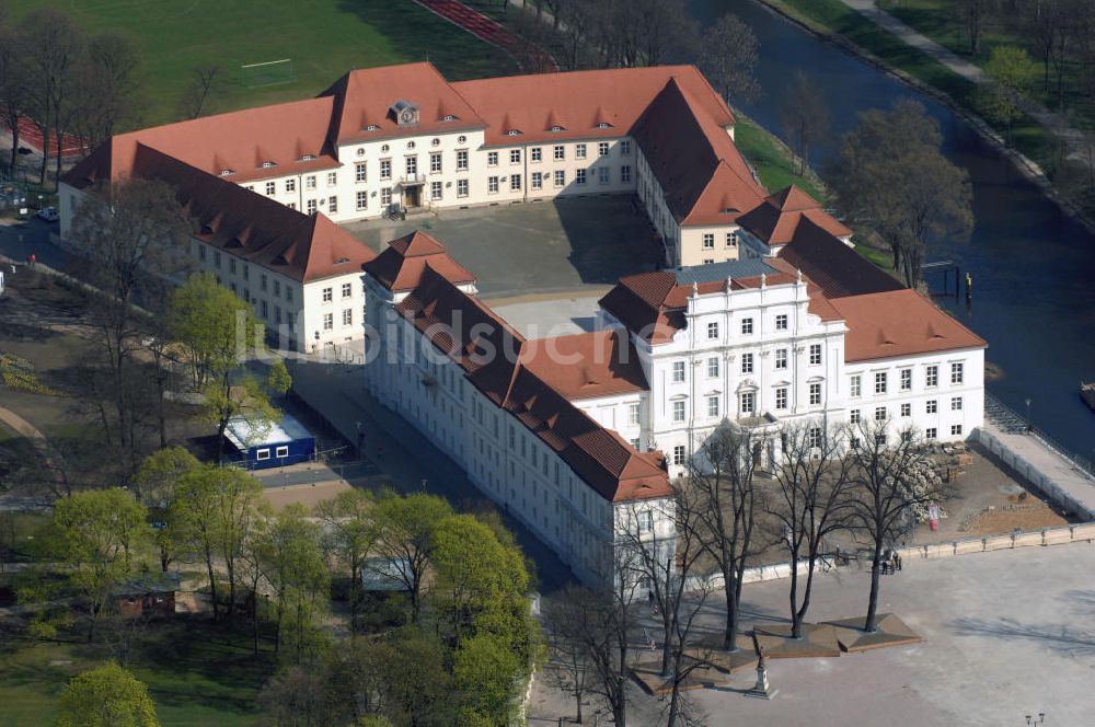 Luftbild ORANIENBURG - Das Schloss Oranienburg