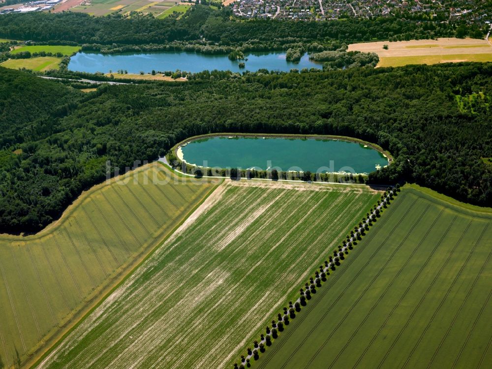 Luftbild Tübingen - Das Speicherbecken im Stadtteil Pfrondorf in Tübingen im Bundesland Baden-Württemberg