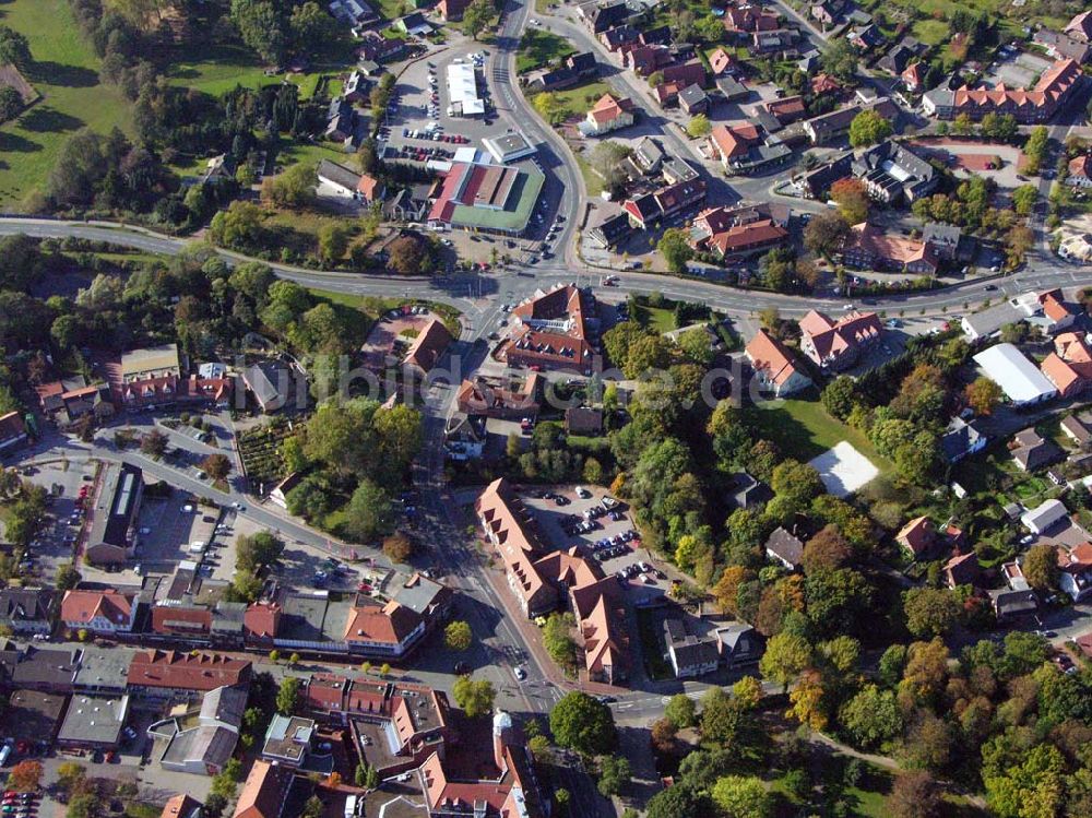 Luftbild Zeven - Das Stadtzentrum von Zeven