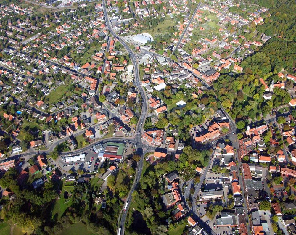 Luftbild Zeven - Das Stadtzentrum von Zeven