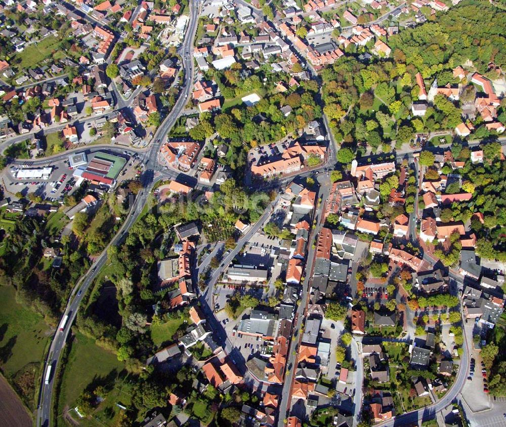 Luftaufnahme Zeven - Das Stadtzentrum von Zeven