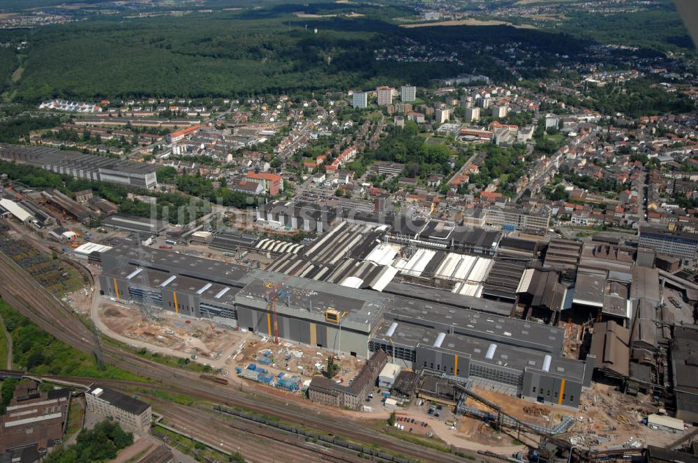 Völklingen von oben - Das Stahlwerk der Saarstahl AG in Völklingen