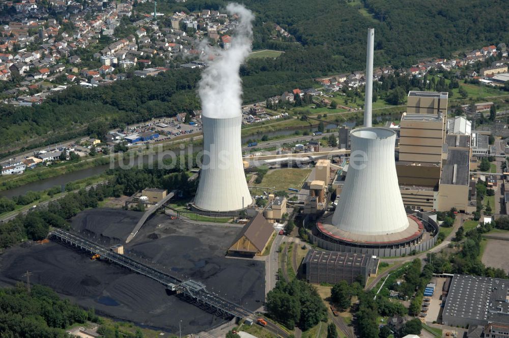 Völklingen aus der Vogelperspektive: Das Steinkohlekraftwerk Völklingen