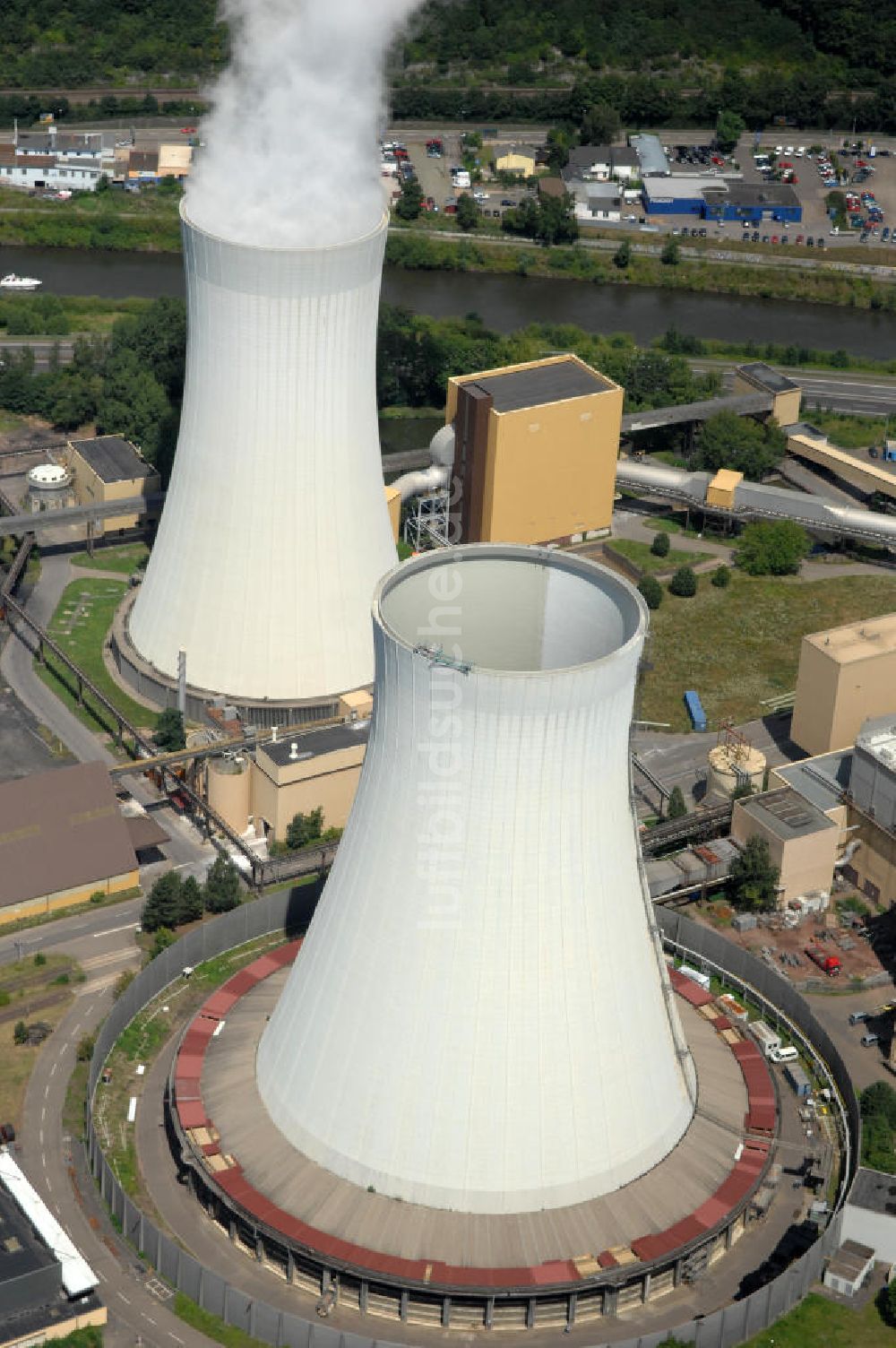 Luftbild Völklingen - Das Steinkohlekraftwerk Völklingen