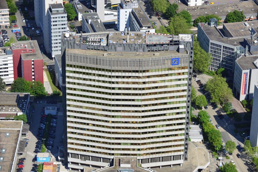 Luftbild Eschborn - Das Technische Zentrum der Deutschen Bank im Gewerbegebiet Süd in Eschborn