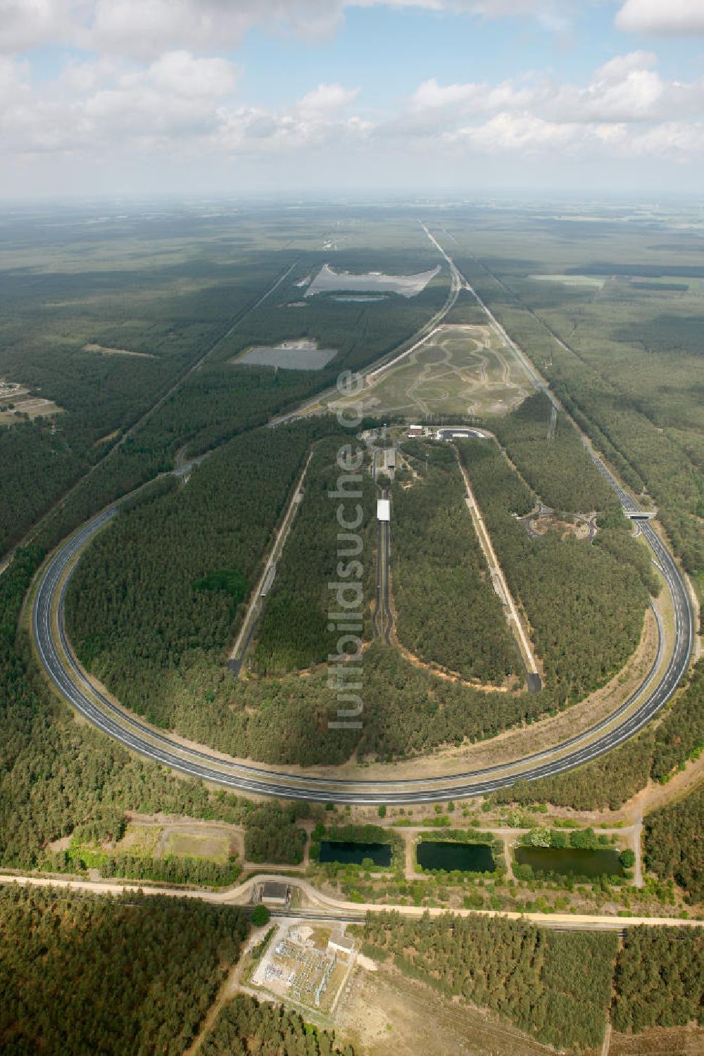 Gifhorn Aus Der Vogelperspektive Das Vw Testgelande Ehra Lessien In Niedersachsen