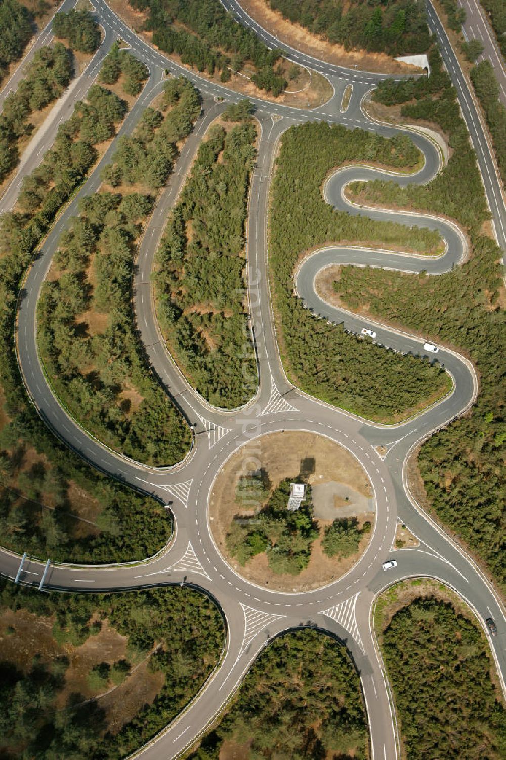 GIFHORN von oben - Das VW Testgelände Ehra-Lessien in Niedersachsen