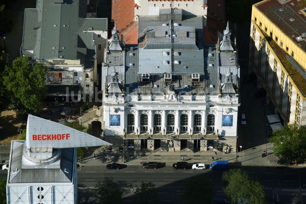 Berlin von oben - Das Theater des Westens im Berliner Ortsteil Charlottenburg