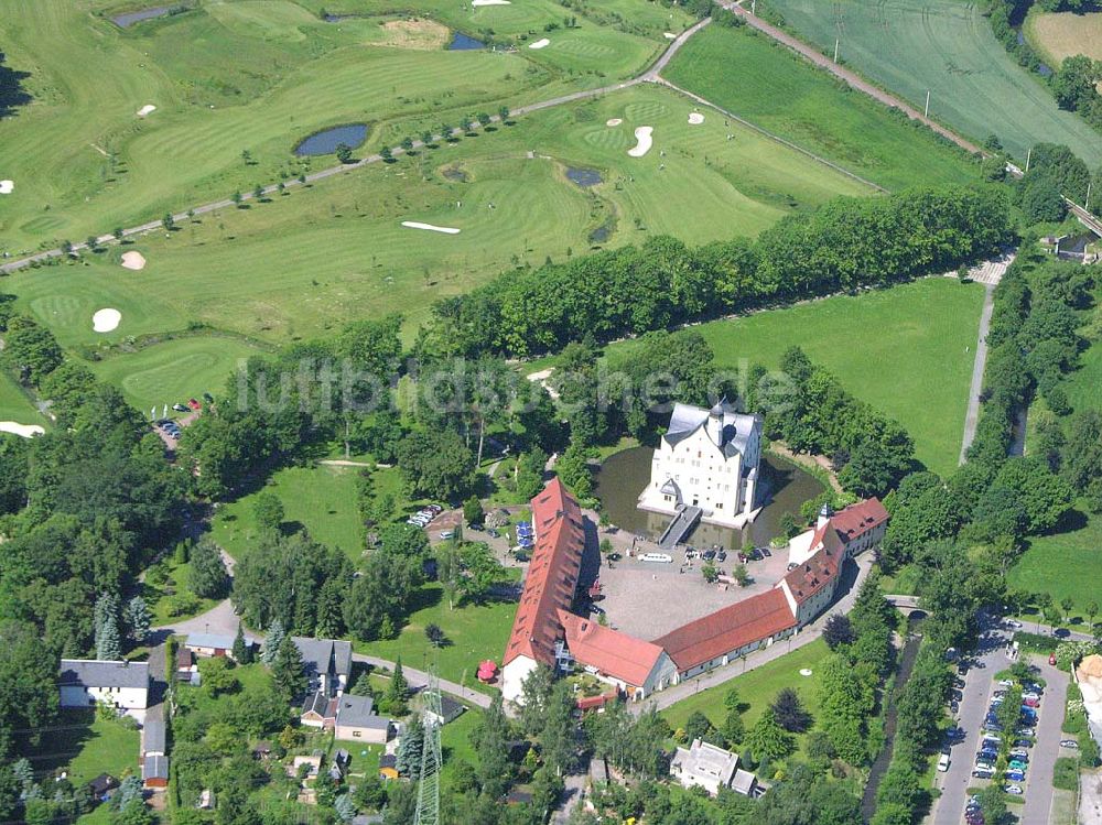 Luftbild Chemnitz / Sachsen - Das Wasserschloss Klaffenbach