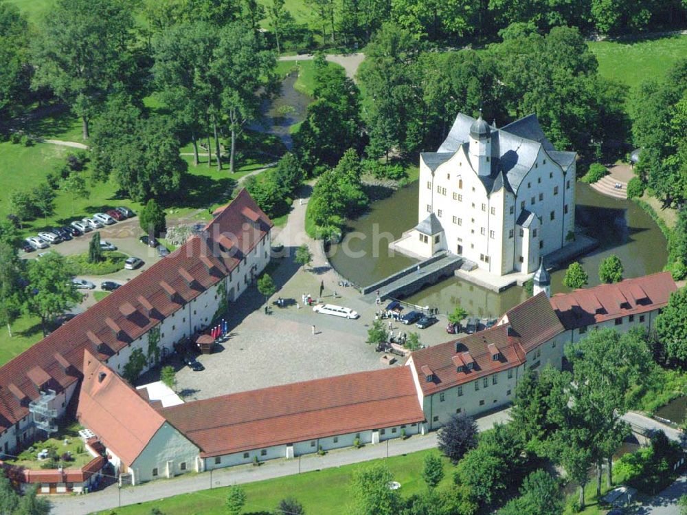 Luftaufnahme Chemnitz / Sachsen - Das Wasserschloss Klaffenbach