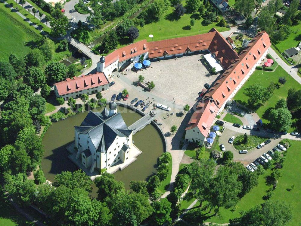 Luftaufnahme Chemnitz / Sachsen - Das Wasserschloss Klaffenbach