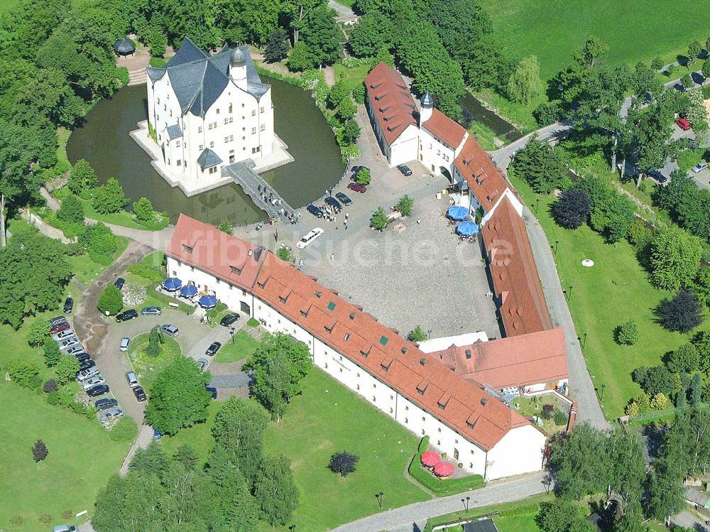 Luftbild Chemnitz / Sachsen - Das Wasserschloss Klaffenbach