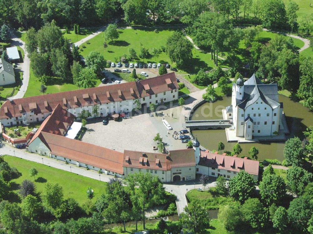 Luftbild Chemnitz / Sachsen - Das Wasserschloss Klaffenbach