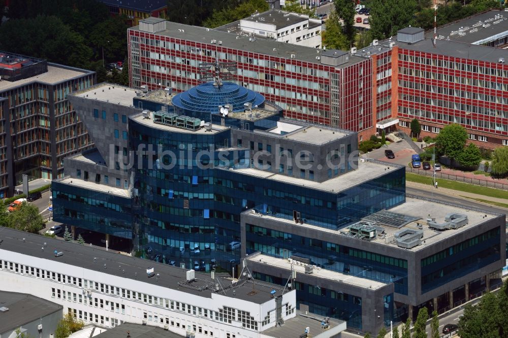 Luftbild Warschau - Das Zepter Business Centre im Bezirk Mokotow in Warschau in Polen