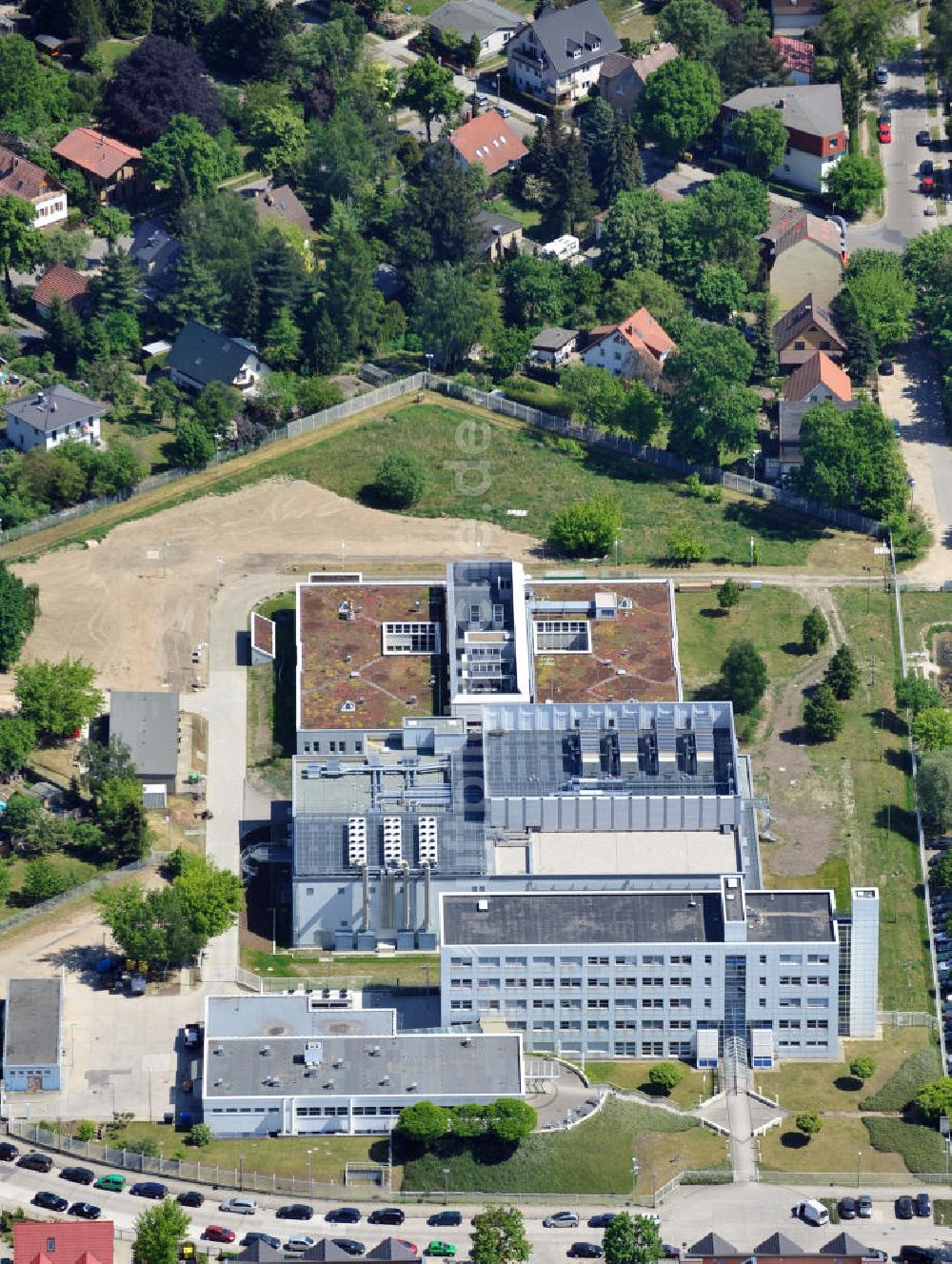 Berlin Mahlsdorf von oben - DB Rechenzentrum in Berlin-Mahlsdorf