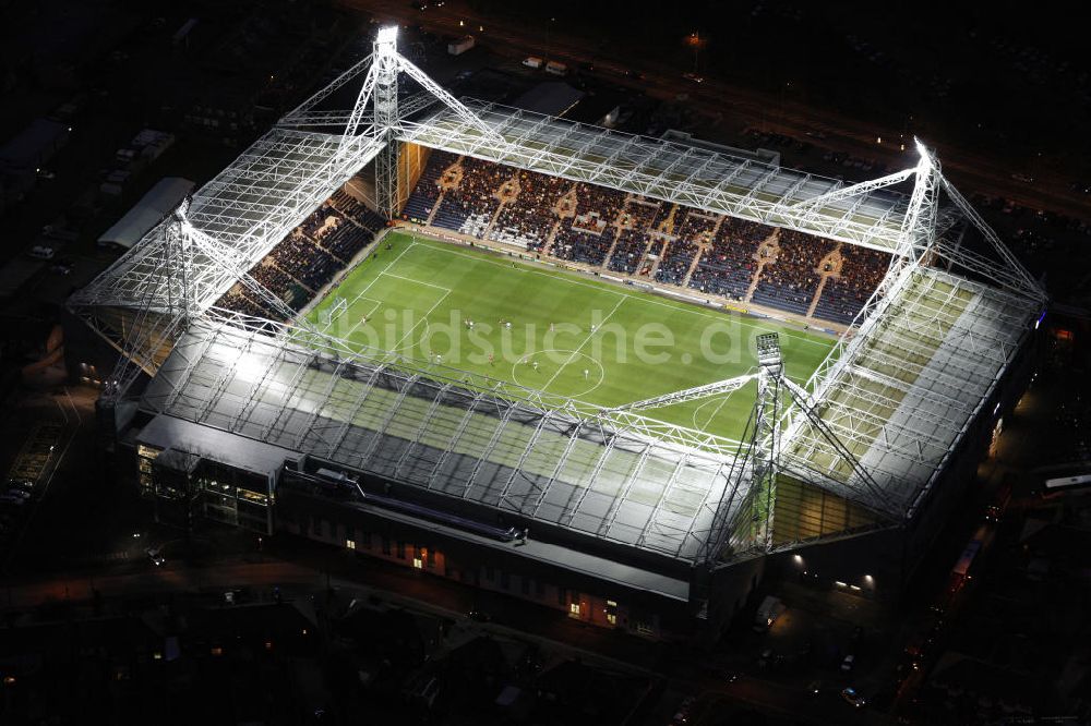 Luftaufnahme Preston - Deepdale Stadion in Preston