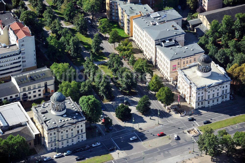 Berlin von oben - Denkmal von Prinz Albrecht von Preußen in Berlin-Charlottenburg