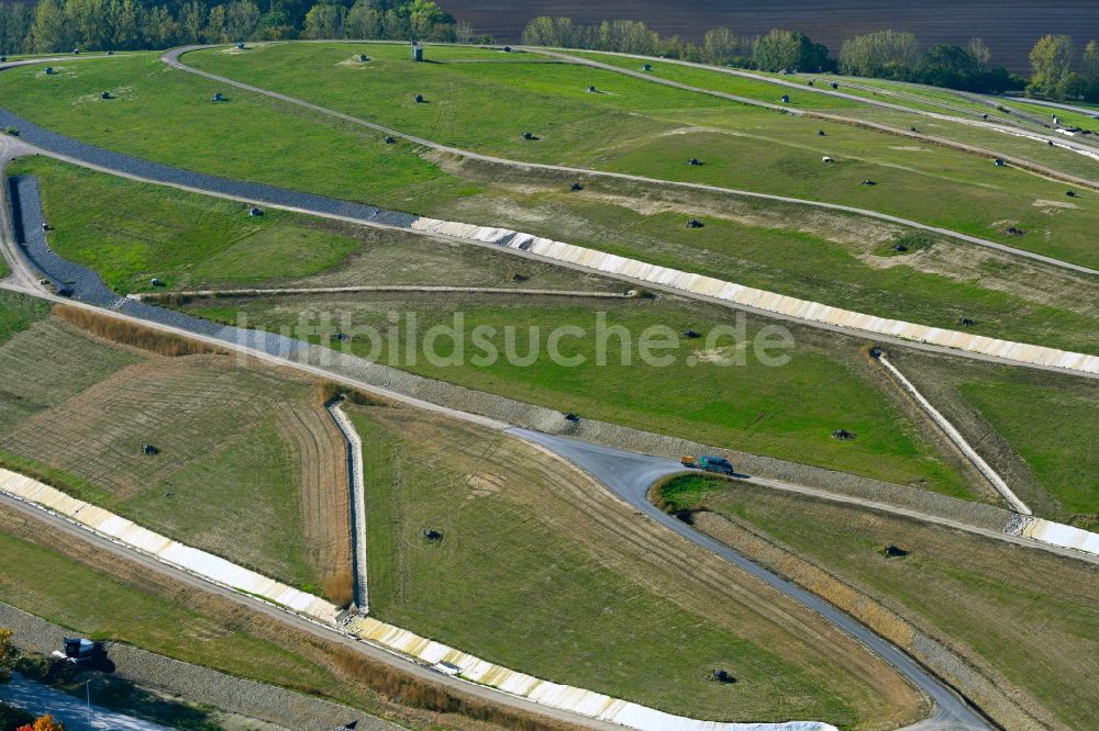 Luftbild Schwanebeck - Deponie Schwanebeck in Panketal im Bundesland Brandenburg