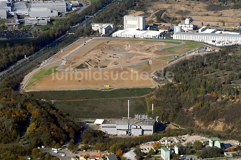 Luftaufnahme Dresden - Deponieanlagen der Stadtbetriebe Dresden an der Radeburger Straße