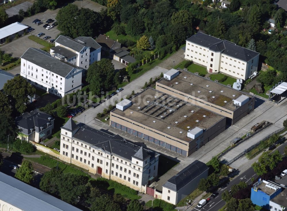 Luftbild Dresden - Depot und Lagerhallen des Militärhistorischen Museums der Bundeswehr ( MHM ) in Dresden im Bundesland Sachsen