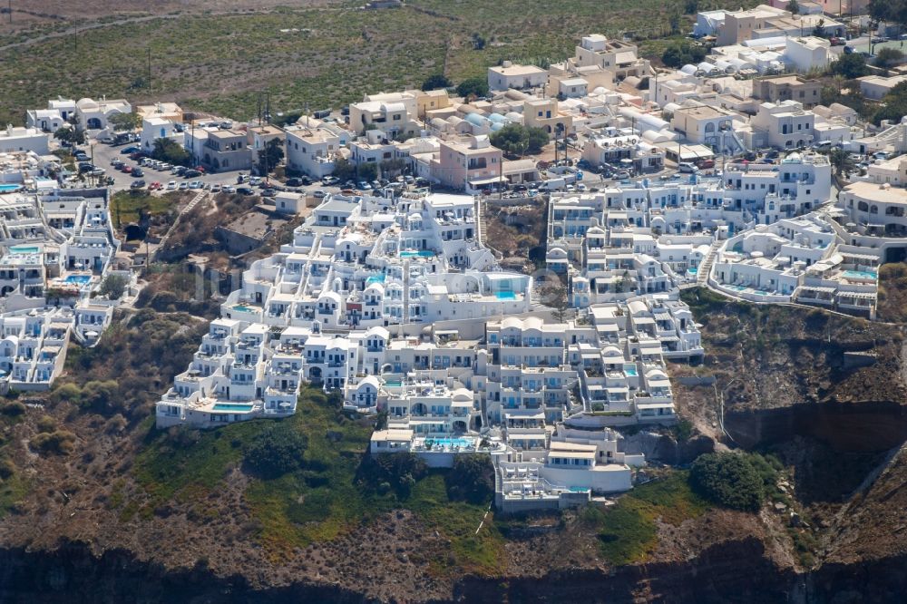 Luftbild Santorin - Der Archipel Santorin in Griechenland