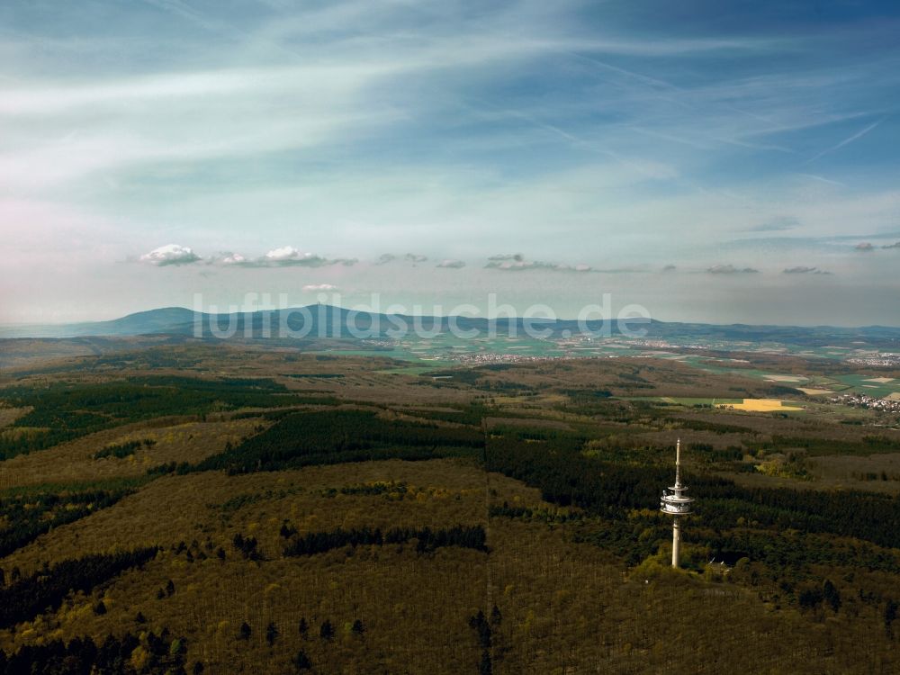 Luftbild Kelkheim - Der Atzelberg im Taunus im Bundesland Hessen