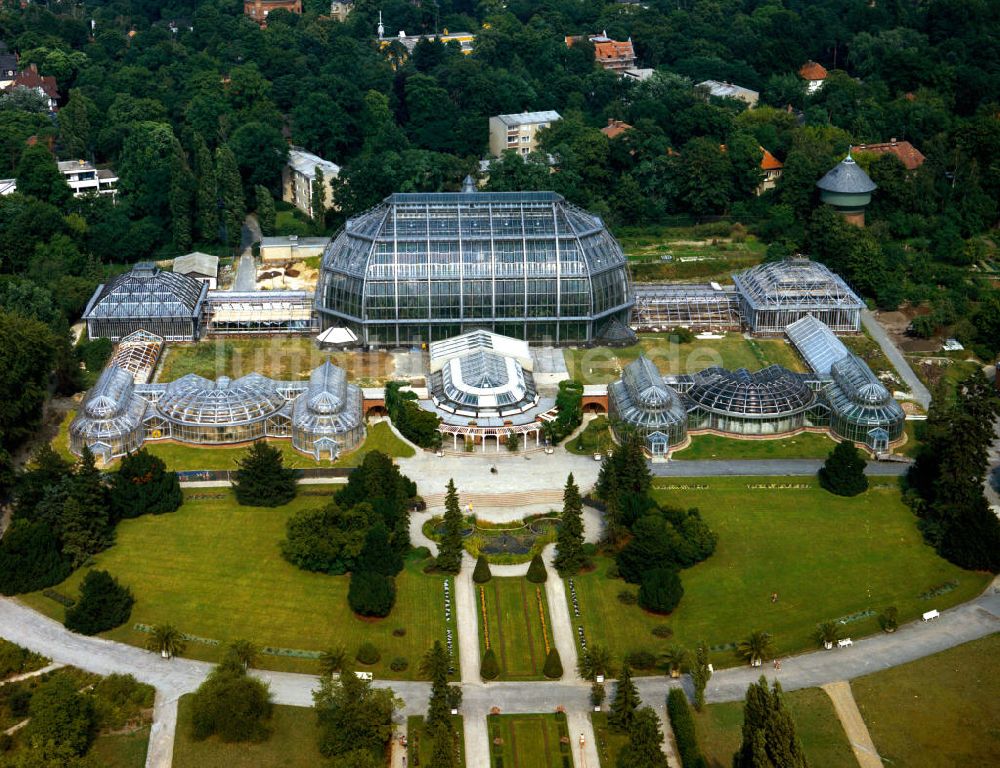 Luftbild Berlin - Der Botanische Garten in Berlin