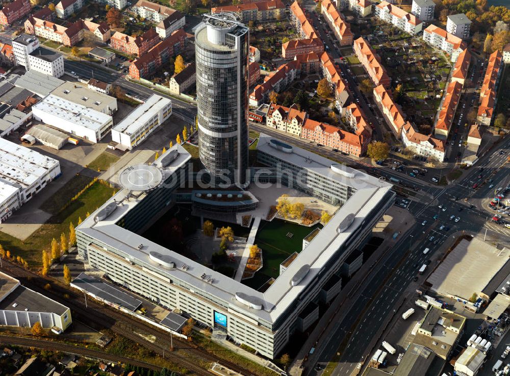 Luftaufnahme Nürnberg - Der Business-Tower der Nürnberger Versicherungsgruppe in Nürnberg