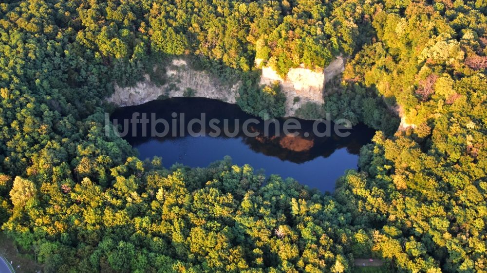 Luftaufnahme Bonn - Der Dornheckensee im Bundesland Nordrhein-Westfalen, Deutschland