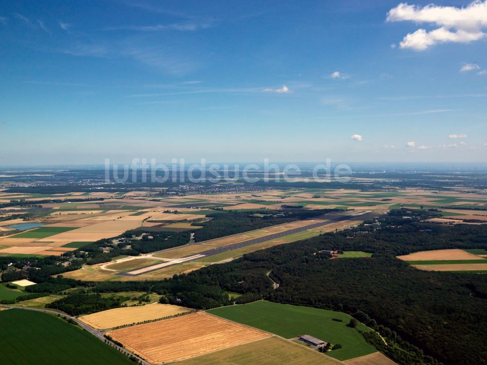 Nörvenich von oben - Der Fliegerhorst Nörvenich in Nörvenich im Bundesland Nordrhein-Westfalen