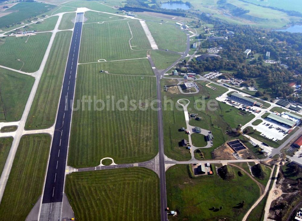 Luftbild Neubrandenburg - Der Flughafen Neubrandenburg-Trollenhagen