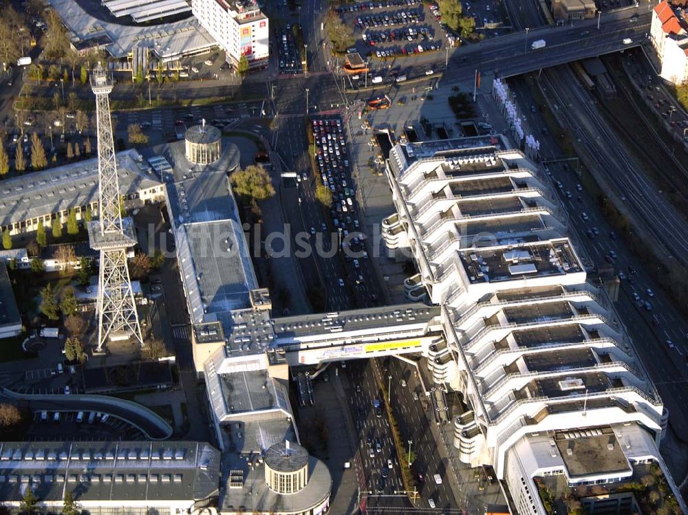 Luftbild Berlin - Der Funkturm und das ICC Berlin Charlottenburg/Wilmersdorf