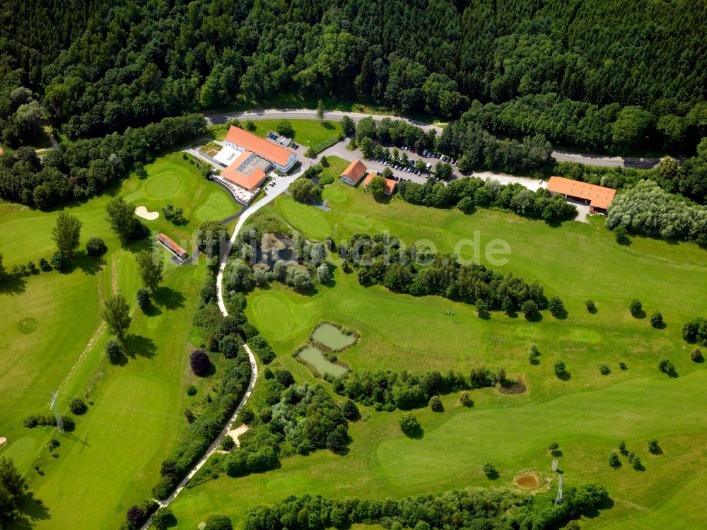 Ulm aus der Vogelperspektive: Der Golf Club Ulm im Bundesland Baden-Württemberg