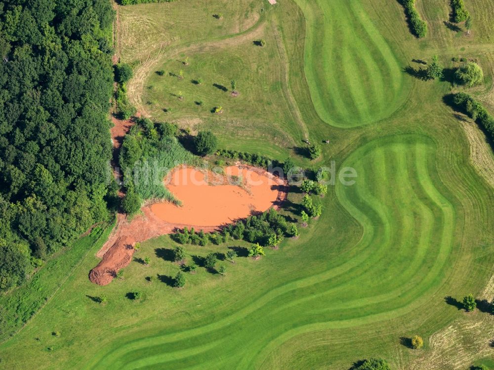 Luftbild Börrstadt - Der Golfclub Am Donnersberg bei Börrstadt im Bundesland Rheinland-Pfalz