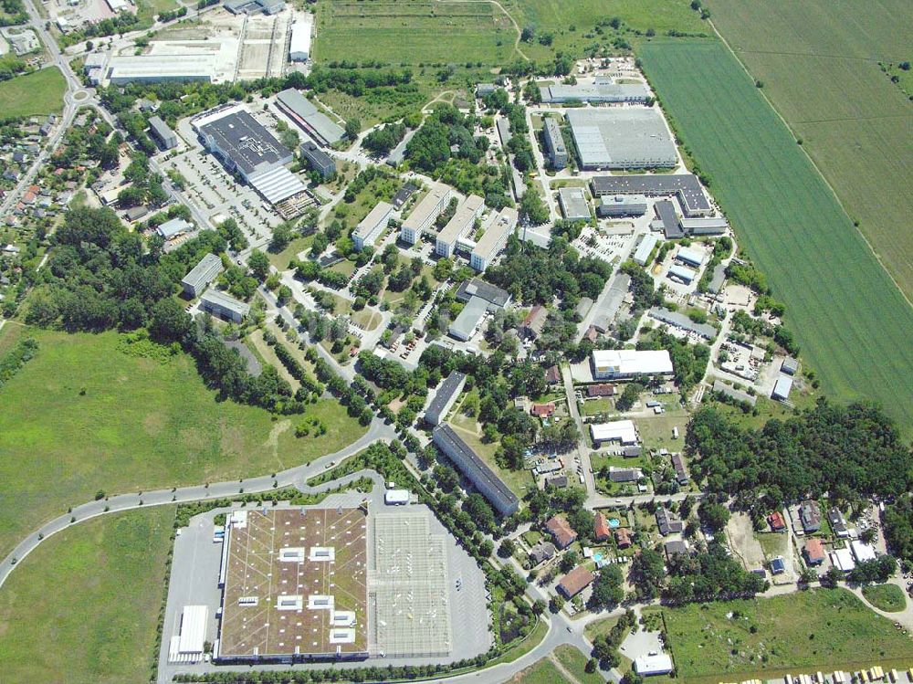 Stahnsdorf von oben - Der Green Park