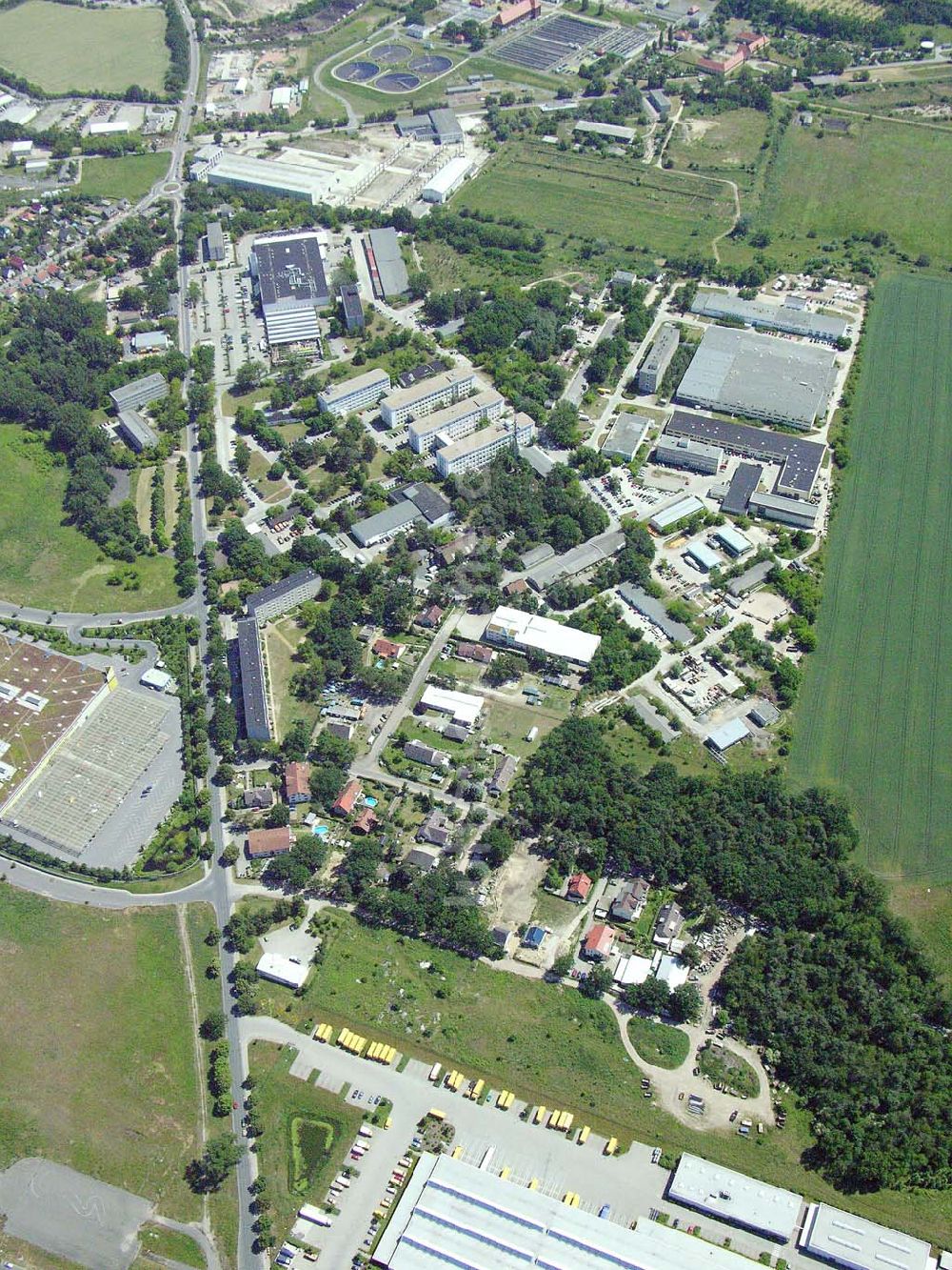 Luftbild Stahnsdorf - Der Green Park