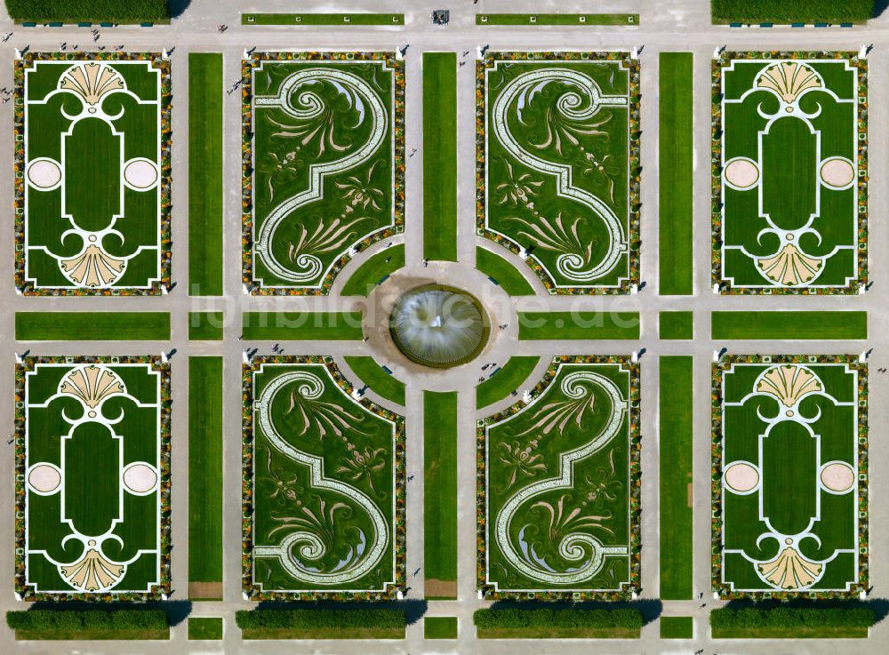 Hannover aus der Vogelperspektive: Der Große Garten im Stadtteil Herrenhausen von Hannover