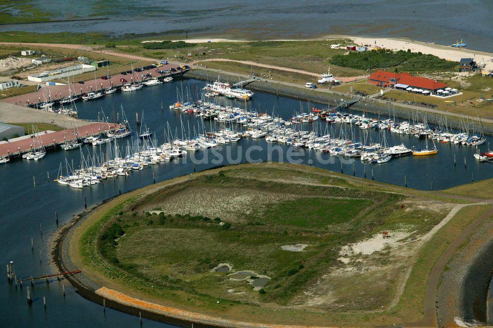 Luftbild Norderney - Der Hafen von Norderney