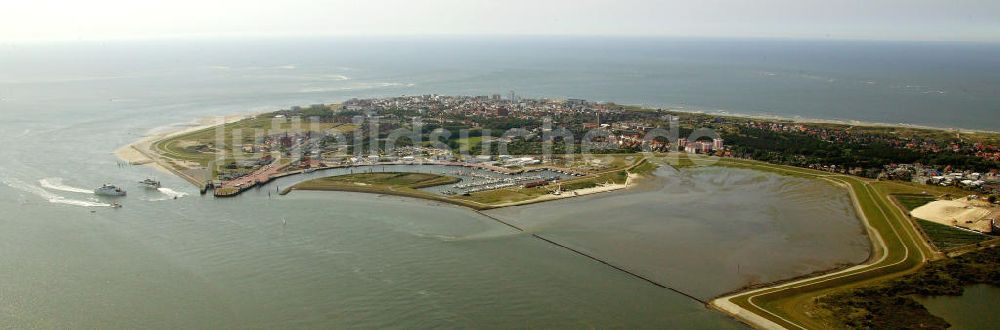 Norderney aus der Vogelperspektive: Der Hafen von Norderney