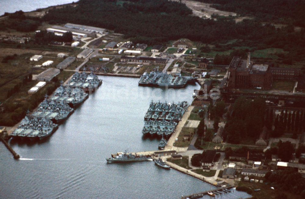 Peenemünde aus der Vogelperspektive: Der Hafen von Peenemünde