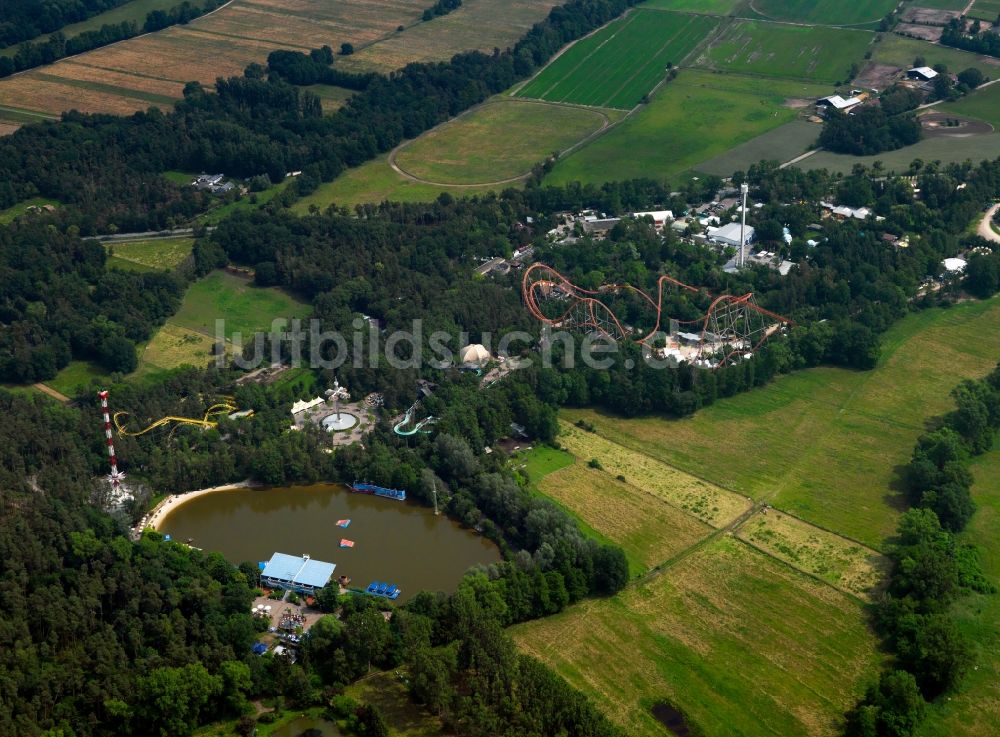 Luftbild Haßloch - Der Holiday Park in Haßloch im Bundesland Rheinland-Pfalz