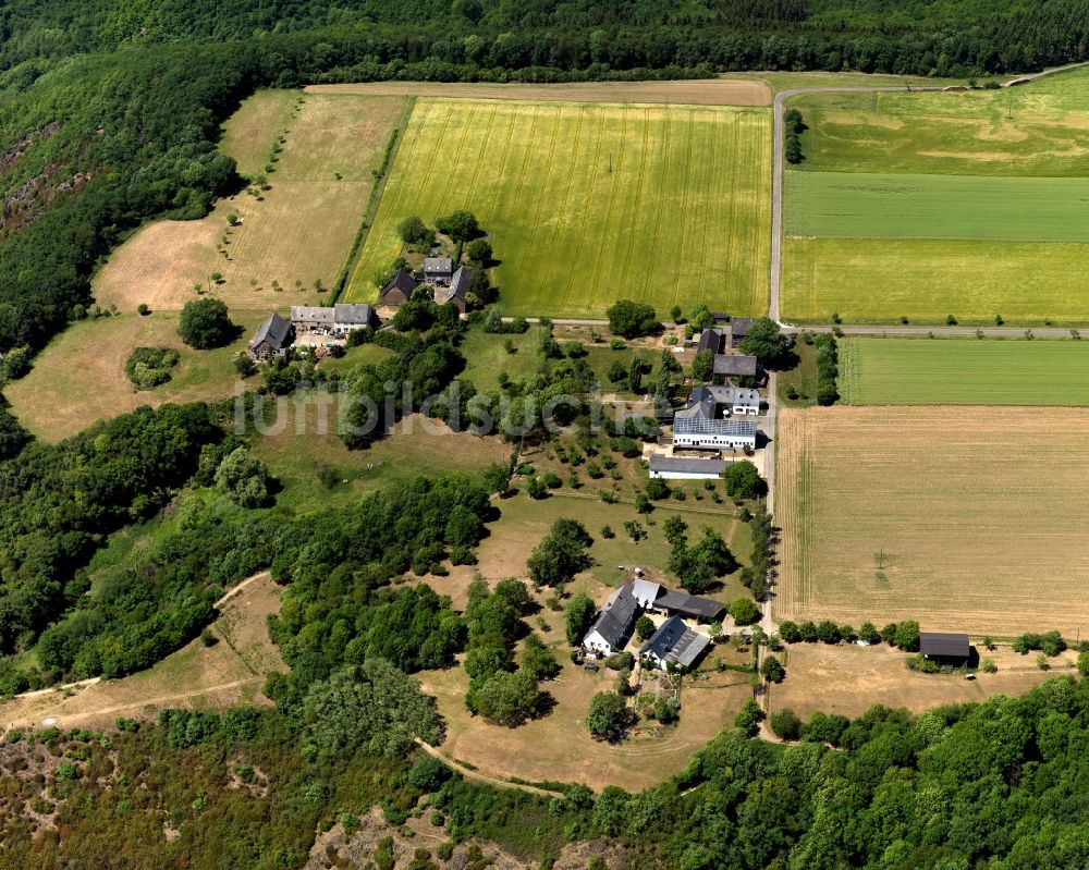 Luftbild Treis-Karden, Klickerterhof - Der Klickerterhof in Treis-Karden, im Bundesland Rheinland-Pfalz